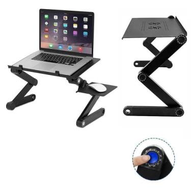 Imagem de Mesa notebook sofa cama dobravel multifuncional desk slim suporte arti