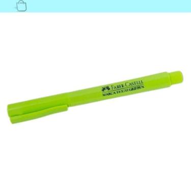 Imagem de Marca-Texto Grifpen Faber Castell Diversas Verde-Folha Nova - Faber-ca