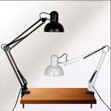 Imagem de Luminaria Pixar Articulada Abajur de Mesa Garra e Base 40W - PlayShop 