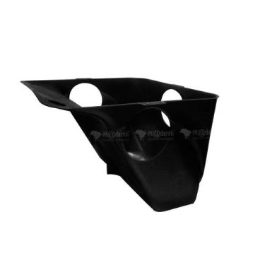Imagem de Cesto caixa de gordura 42l preto 355x360x245mm -  taf