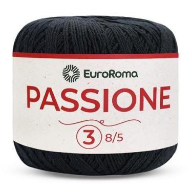 Imagem de Linha Passione Euroroma 150g - 400 Metros, PRETO