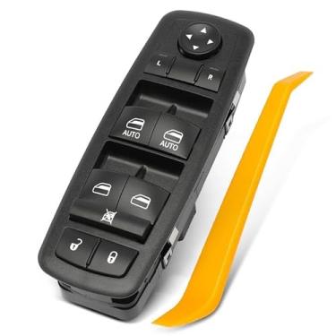 Imagem de Interruptor de janela dianteiro esquerdo lado do motorista para Jeep Liberty Dodge Grand Caravan Nitro Journey Ram Town & Country