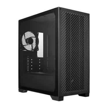 Imagem de Cooler Master Elite 301 Lite Micro-ATX Capa minimalista para PC de alto fluxo de ar, GPU Max de 365 mm, compatível RTX 5080|RX 7090 XT, AIO Max de 280 mm, tipo C, vidro temperado, ventilador PWM de