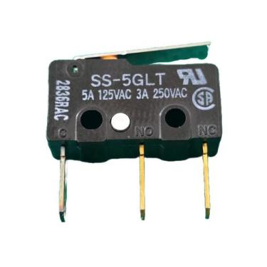 Imagem de 3x Chave Micro Switch Na/Nf 5amp 125v Ss-5glt Haste 14,5mm - OMRON