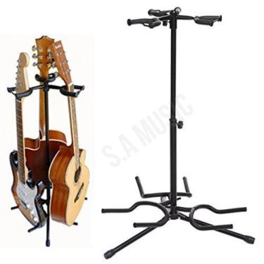 Imagem de Suporte Estante Tripé 3 Instrumentos Violão Guitarra Baixo - Bell