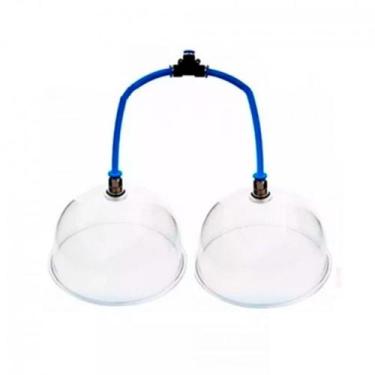 Imagem de Kit Ventosas Pump Up P/ Glúteos 16,5cm C/ Mangueira - Salus - Salus Br