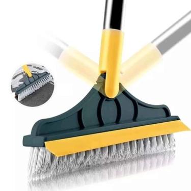 Imagem de Rodo Multifuncional Angular Vassoura Escova Mágica Esfregar Limpar Chã