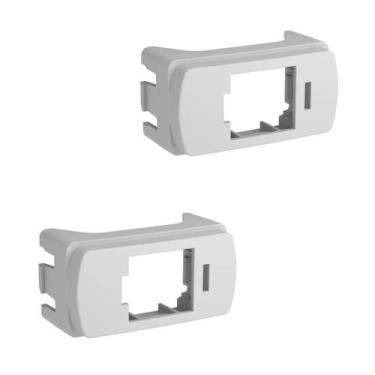 Imagem de Módulo Tampa Tomada Rj45 S3B74220 Miluz(2 Peças)Schneider
