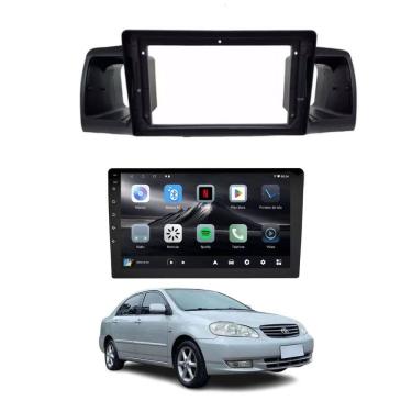 Imagem de Central Multimídia Corolla 2003 2004 2005 2006 2007 2008  Adak G2 Tela de 9&quot; QLED 2GB de RAM 64GB Android Auto e Carplay + Câmera de ré