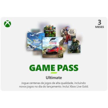 Imagem de Cartão Presente Digital Xbox Game Pass Ultimate 3 Meses R$ 149,99