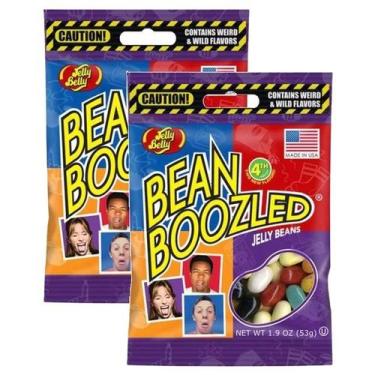 Imagem de kit 2 BALA BEAN BOOZLED JELLY BEANS DESAFIO SABORES 53G - JELLY BELLY