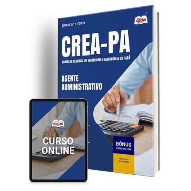 Imagem de Apostila CREA-PA 2024 - Agente Administrativo