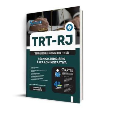 Imagem de Apostila TRT-RJ 2024 - TécnicoJudiciário- ÁreaAdministrativa