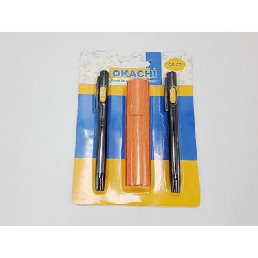 Imagem de Caneta Giz com Marcador De Tecido OK-023 - Okachi