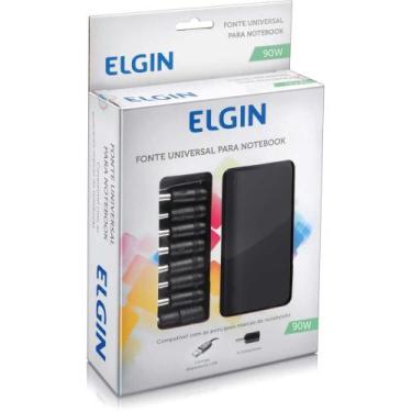 Imagem de Fonte para notebook 90w universal c/09 adapt.bivol elgin