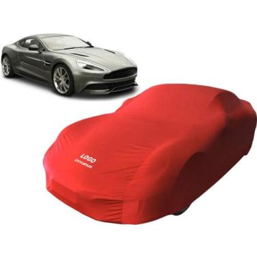 Imagem de Capa Para  CarroTecido Reforçado Astom Martin DBS - Mz, Vermelha