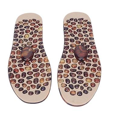 Imagem de Chinelos de Acupressão, Massagem Nos Pés, Flexíveis, Confortáveis, Relaxantes, Sapatos de Alívio, Palmilhas de Inserção, 2 Peças, Palmilha de Massagem, Palmilhas Magnéticas para