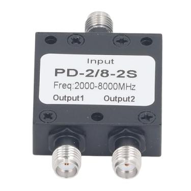 Imagem de Divisor de Potência de 2 Vias, Divisor SMA RF 2-8GHz de Baixa Perda e Alto Isolamento para de Antena, Conexão Fácil, Construção Confiável