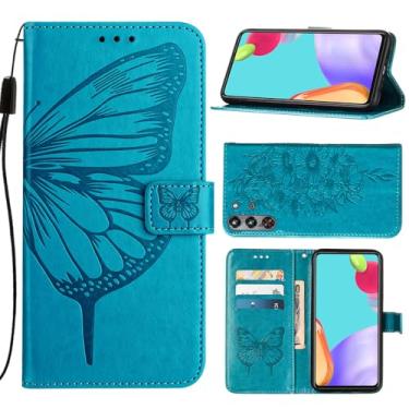 Imagem de Covthch Capa carteira para ZTE Nubia Red Magic 10 Pro, RedMagic 10S Pro e Red Magic 10 Pro+, capa fólio com fecho magnético, suporte de couro PU com suporte para cartão e clipe flip capa carteira