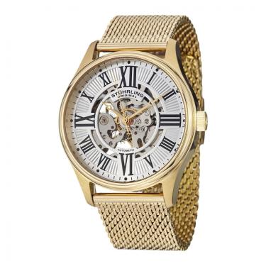 Imagem de Relógio Masculino Stuhrling Elite 747M Automático 42mm, Dourado