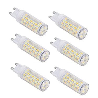 Imagem de Lâmpada LED 9W G9 90LED 220V Regulável Suave Luz Branca Quente Economizadora de Energia Lâmpada LED 9W G9 Com 3 Cores Claras para Lustre Iluminação de Parede de Teto Longa Vida