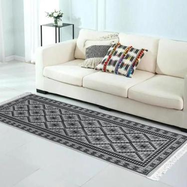 Imagem de 1 Tapete Kilim Passadeira Algodão Lux Dupla Face Kcz6 60x180 - IDEALIZ