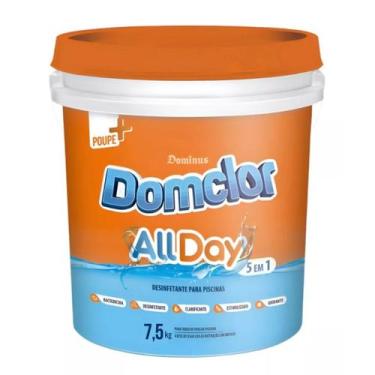 Imagem de Clorador Allday 5 Em 1 Para Piscina Domclor Multiação 7,5kg