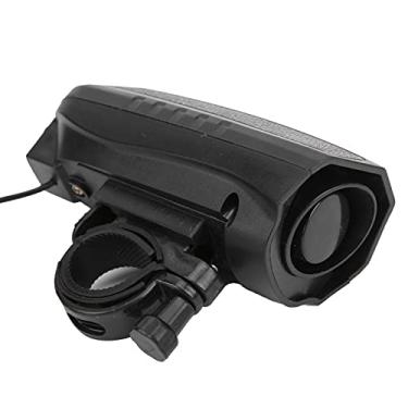 Imagem de Alarme de Bicicleta de Bicicleta de Bicicleta de Bicicleta Elétrica Com Acessório de Bicicleta de Sino Elétrico de Base Fixo para o Material de Chifre de Montanha Chifre