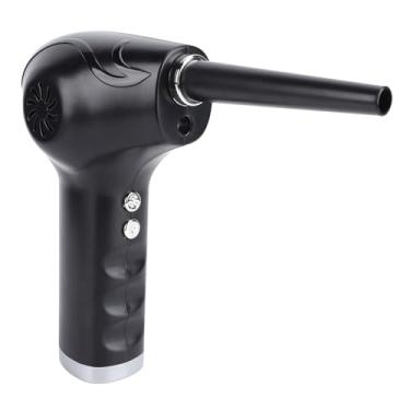 Imagem de Soprador de Ar do Dioche, 6000mAh Comprimido Com Espanador de Ar Comprimido Recarregável Duster de Ar Sem Fio para o Teclado do Computador Carga Rápida (preto)