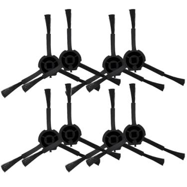 Imagem de HUAYUWA Kit de acessórios de aspirador de pó compatível com Dreame L20 Ultra / L30 Ultra / X20 Pro Plus, peças de substituição de aspirador de pó robô vassoura (8 escovas laterais)