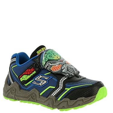 Imagem de Skechers Tênis masculino Modulus, Azul/preto, 13 Medium US Little Kid