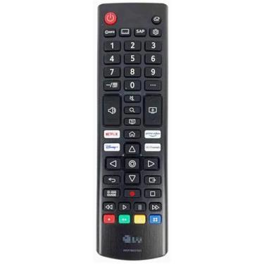 Imagem de Controle remoto universal de substituição OEM LG AKB76037601 para LG TV Remote serve para todos os LG LED OLED LCD Webos 4K 8K UHD HDTV HDR Smart TV com Prime Video, Disney Plus, Netflix, LG Channels