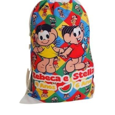 Imagem de Kit 10 mochila saco Personalizada - Orvalho Festas