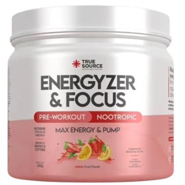 Imagem de Energético True Energyzer & Focus Fruit Pounch True Source 360g