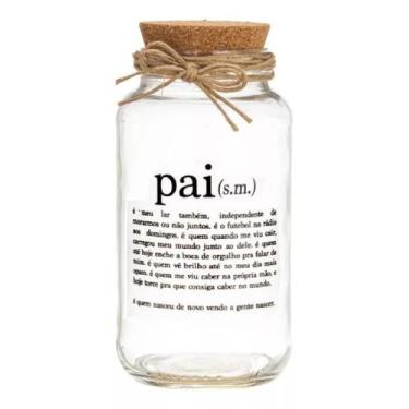 Imagem de Pote 750ml Hermético Vidro Com Tampa De Rolha Para Armazenar Temperos,