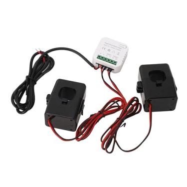 Imagem de Medidor de Energia Inteligente, Monitor de Eletricidade de Monitoramento de Aplicativos Com Transformador de Corrente 2x200A, Versão Em ZigBee, para Uso de Gateway