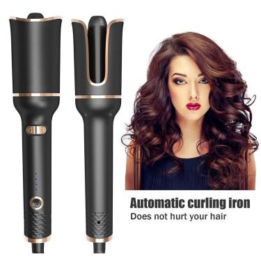 Imagem de Cabelo automático Curler Auto Cabelo Curling Iron Cerâmica Rotativa De Ar Curler Air Spin Styler Curl Machine Magic Hair Curler Ferros curling