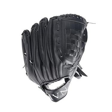Imagem de Luva de basebol, luva de softball luva de softball para adultos luva de softball para canudos prática de lançamento para homem mulher treino lançador prática luva de beisebol 10.5/11.