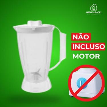 Imagem de Copo de Liquidificador serve para Arno Alegro Translúcido - MICROMAX