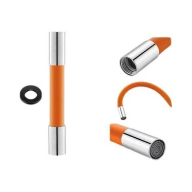 Imagem de Extensor de Torneira 360° - Flexível, Giratório e de Silicone para Coz
