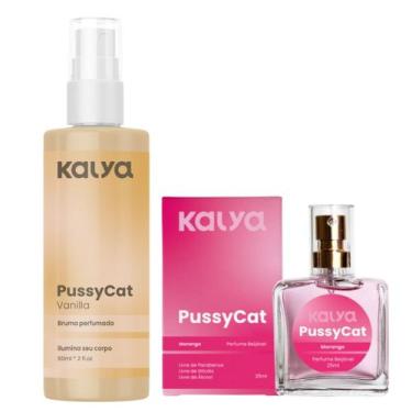 Imagem de Bruma Corporal Ilumina Dourad Perfume Íntimo Pussycat Morang - Kalya