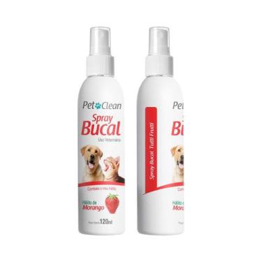 Imagem de Spray bucal para cachorro e gato higiene pet cães contra mau halito 12