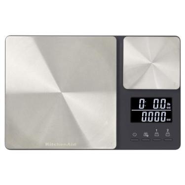 Imagem de Balança kitchenaid culinária digital dupla 5kg/500g kq909g