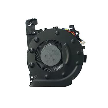 Imagem de Cooler para ventoinha de resfriamento de CPU para laptop HP Pavilion série 15-CX 15-cx0061tx 15-cx0064tx 15-cx0068tx 15-cx0072tx 15-cx0020nr 15-cx0030nr 15-cx0045nr 15nr 15-cx000000058wm TPN-C133 L20335-001 4 pinos (ventoinha CPU)