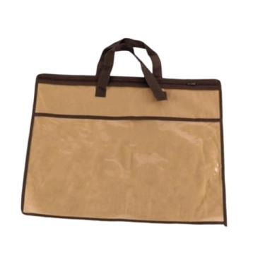 Imagem de ＫＬＫＣＭＳ Organizador de armário, bolsa de armazenamento de cobertores, bolsa de armazenamento de edredons, organizador de roupas para cama, edredom, 55x55cm