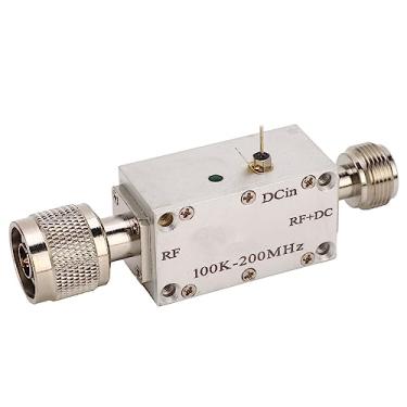Imagem de Viés Tee de Alta Frequência RF Módulo de Amplificador de Banda Larga DC Alimentador Coaxial 0,1−200MHz 1a
