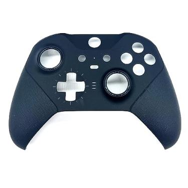 Imagem de MODDEDZONE Peças De Reposição Para Capa Revestimento Carcaça Oem Compatíveis Com O Controle Xbox One Elite Series 2 (Preto), Frontal + Traseiro (Frontal)