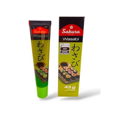 Imagem de Wasabi em Pasta Sem Glúten Picante Sakura 43g