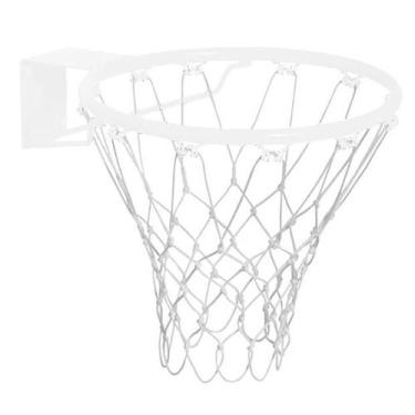 Imagem de Rede de Basquete Fio 2MM Nylon Gismar Redes, Branco