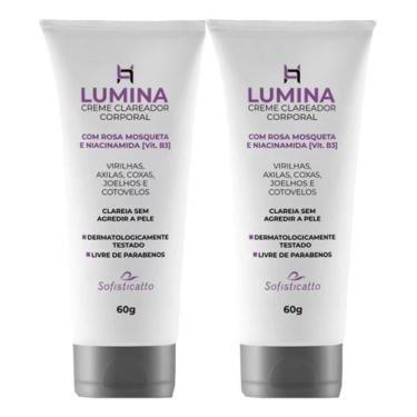 Imagem de Kit 2 Creme Clareador Corporal Axila e Virilha Acabe com as Manchas Es